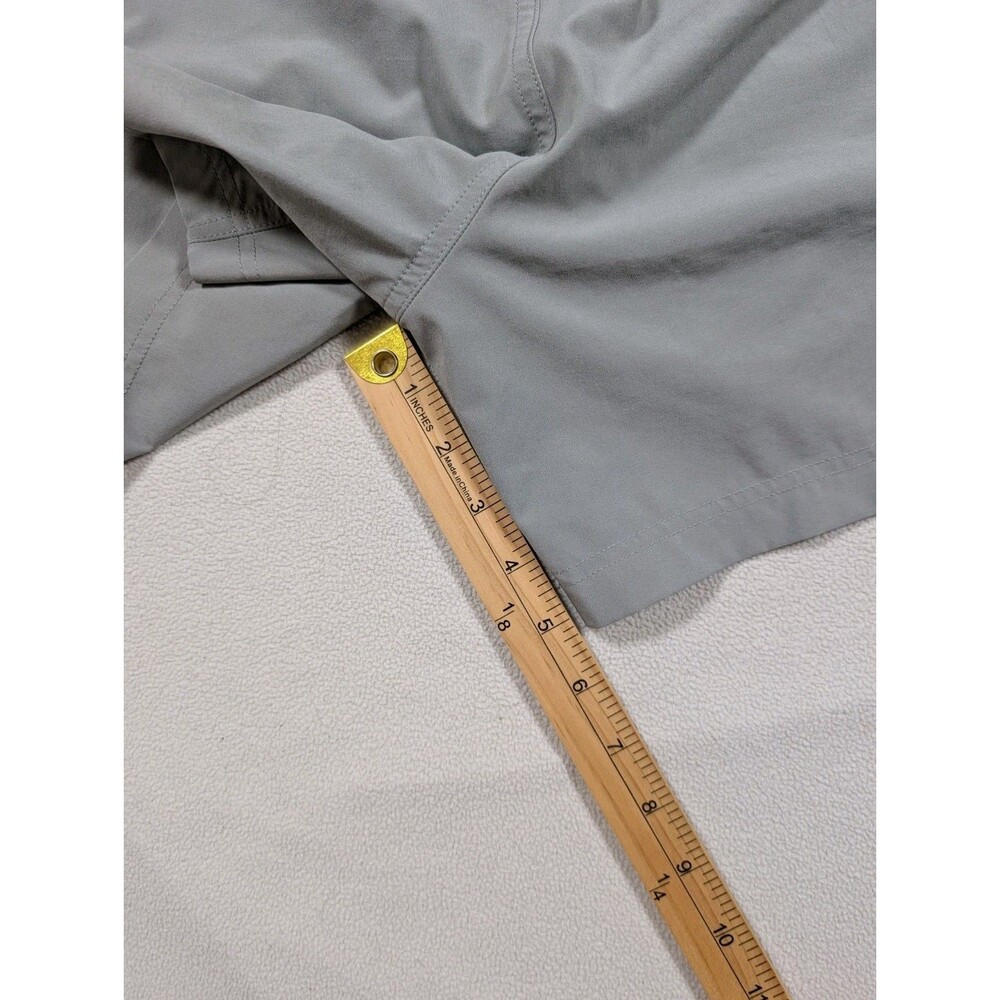 Free Fly Men’s Breeze Active Short 5.5 Inseam Medium Gray Lined Pull On Elastic - Picture 8 of 9